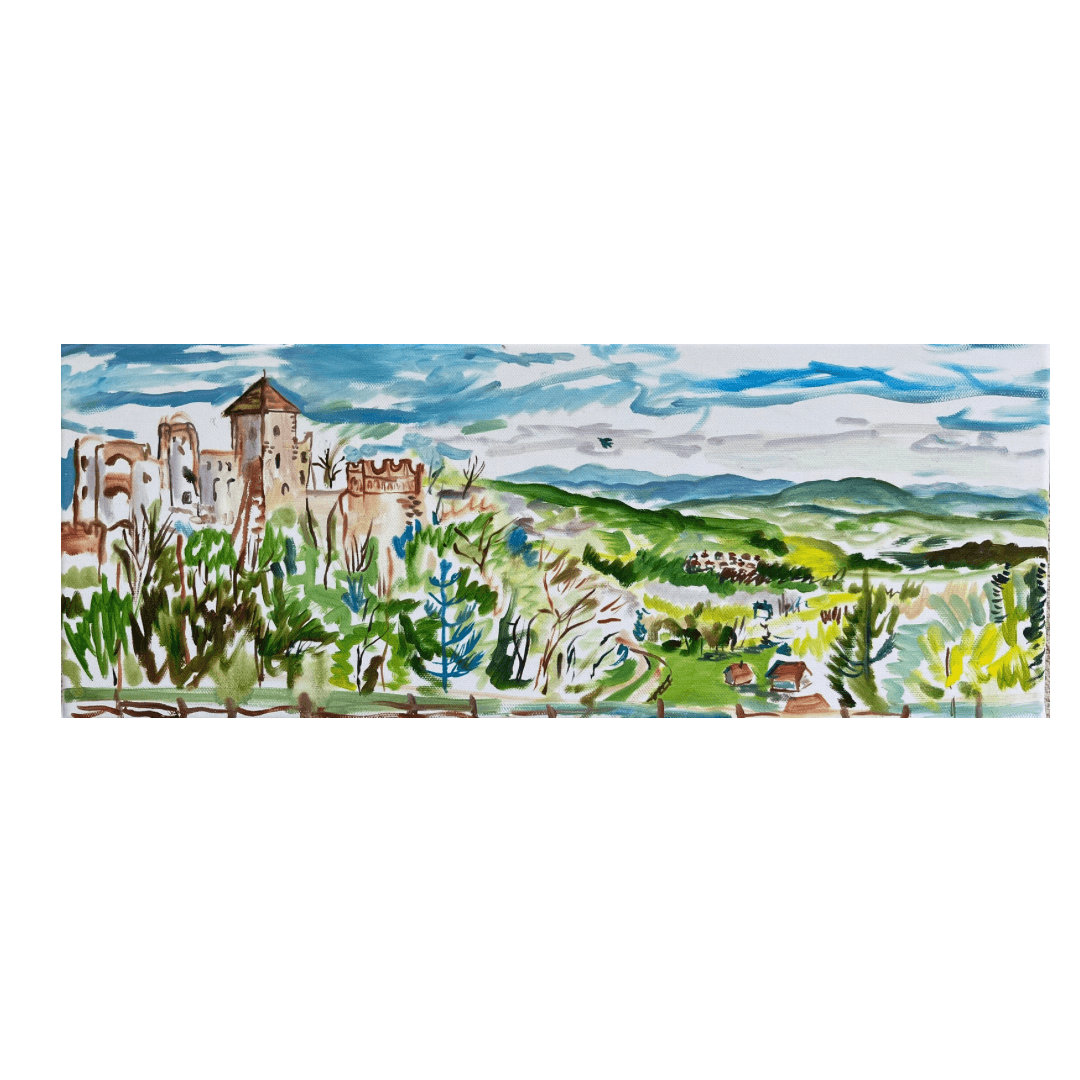 Krzeszowice Castle Plein Air