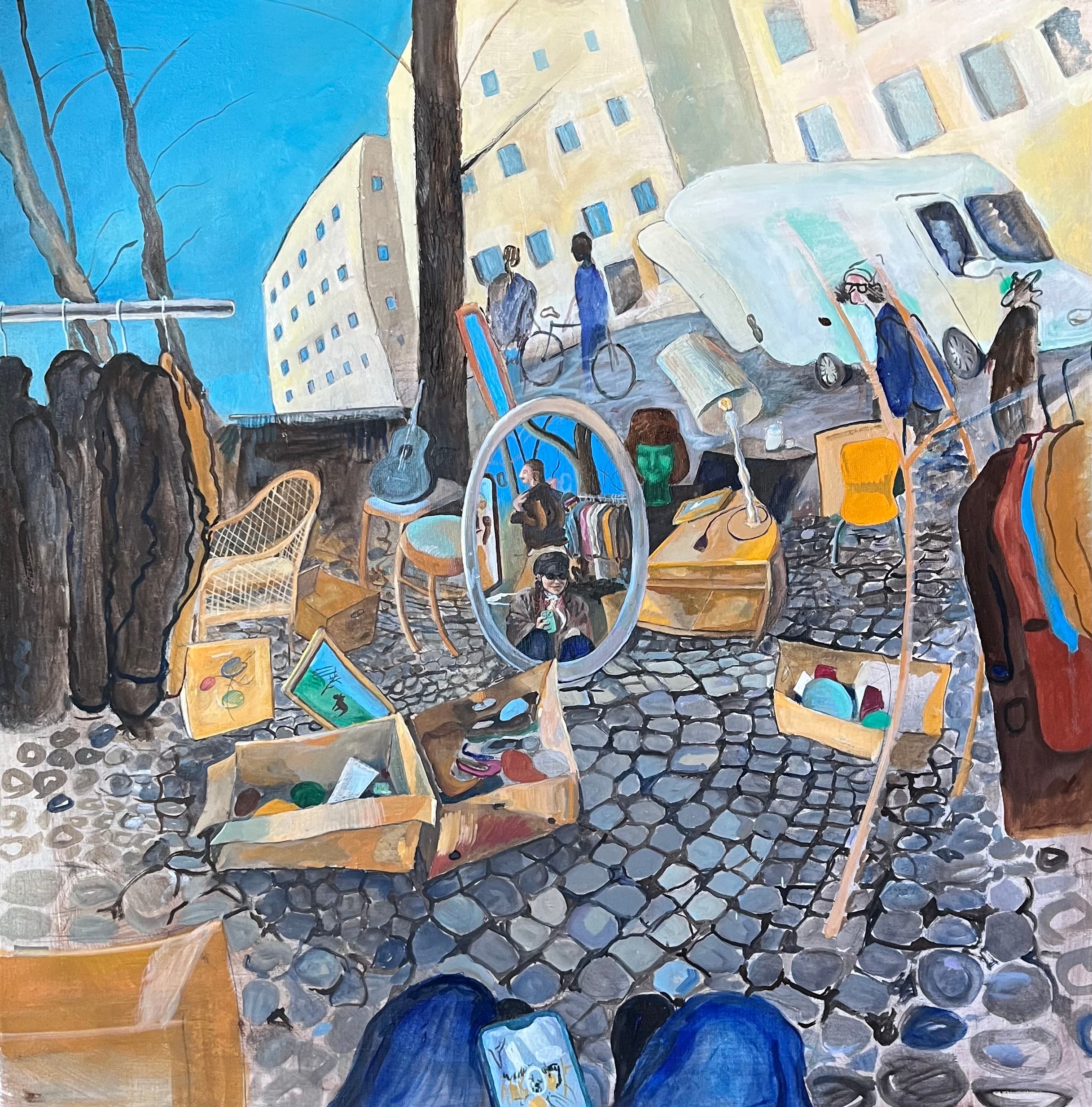 Sunday Flea Market an Boxhagener Platz