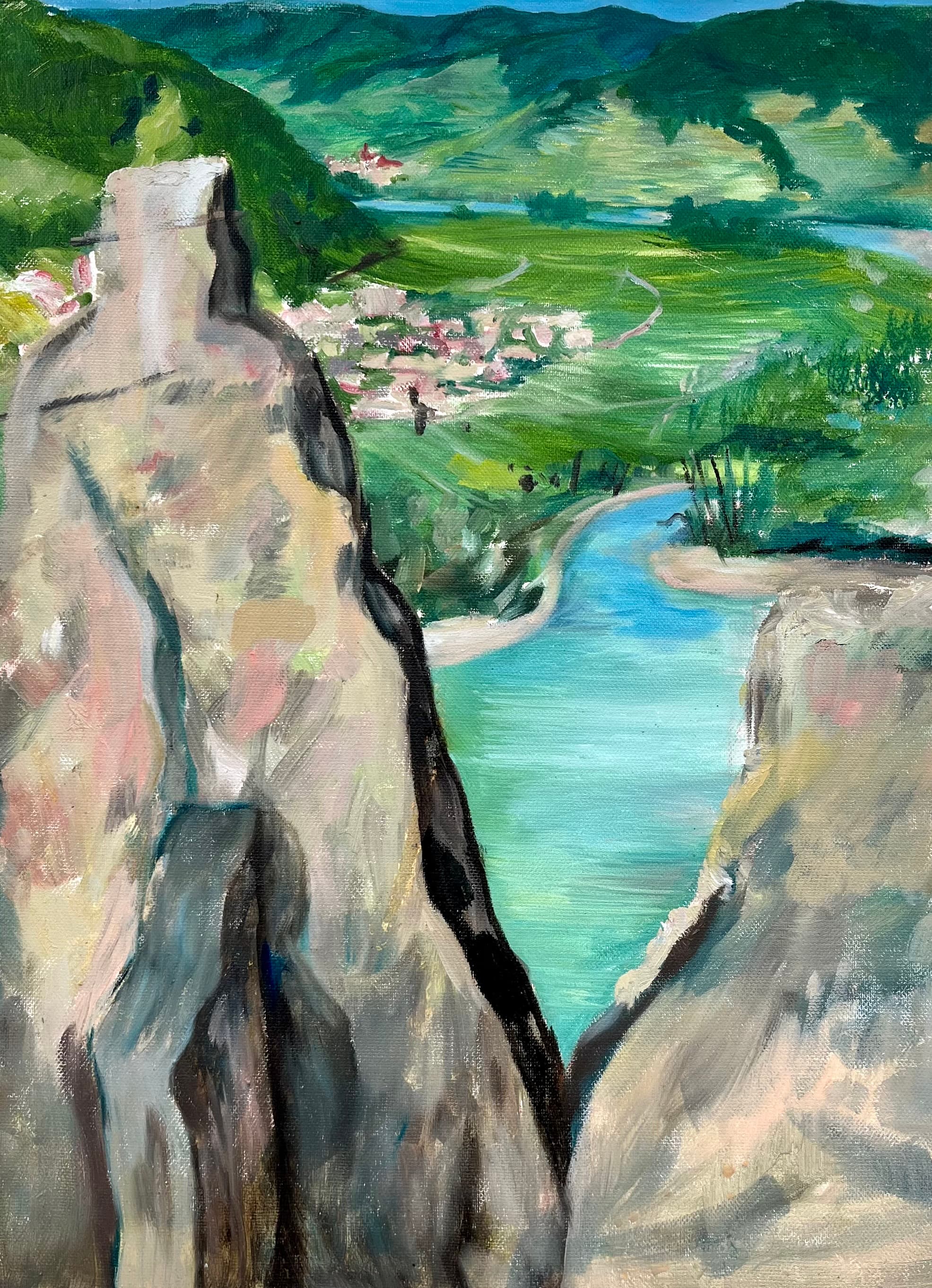 Dürnstein Castle Ruin Plein air