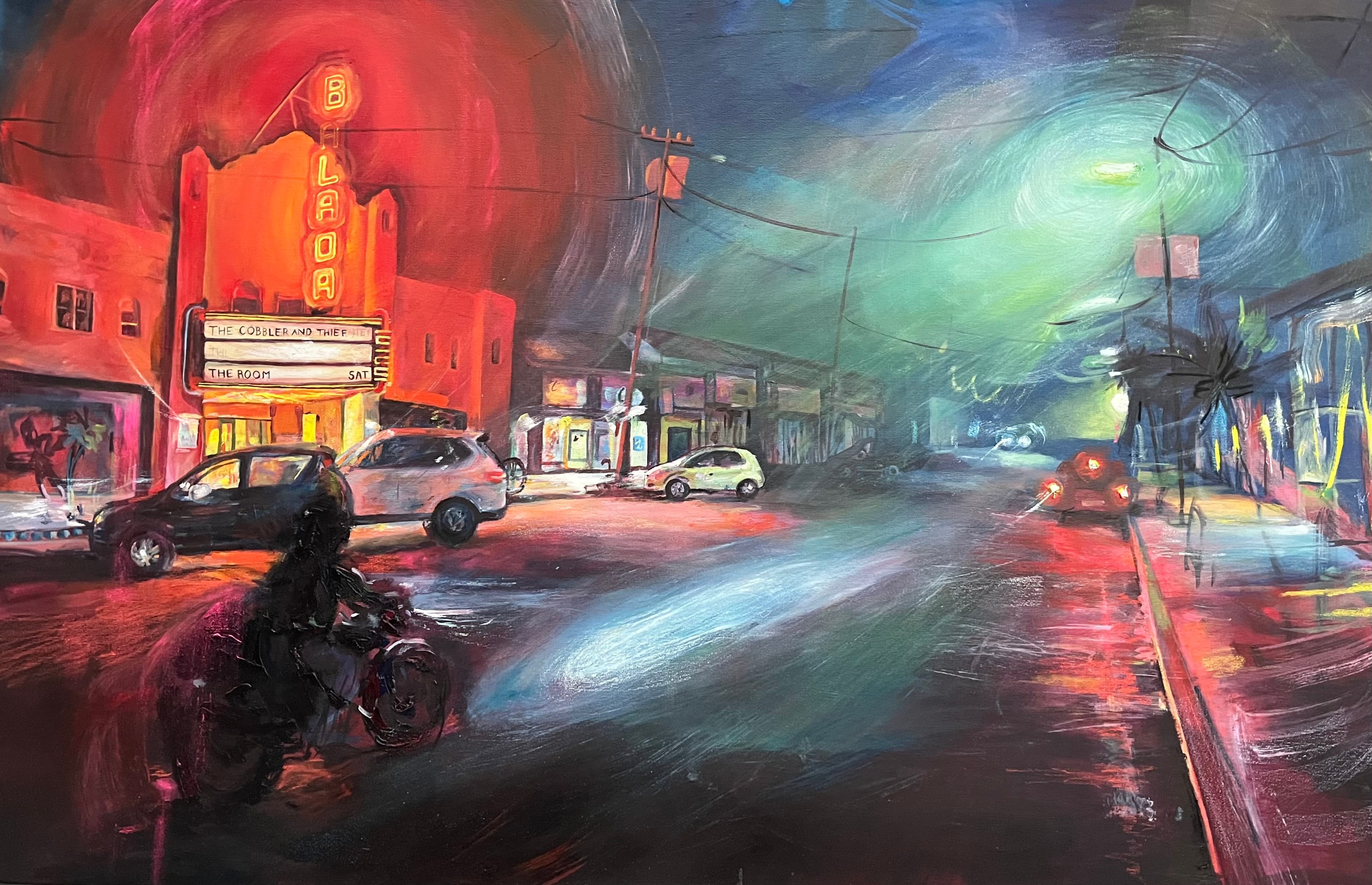 Balboa Street in the fog