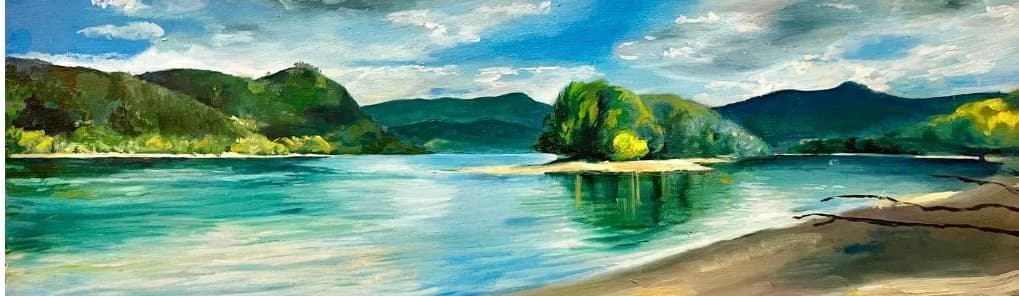 Danube bend Plein Air