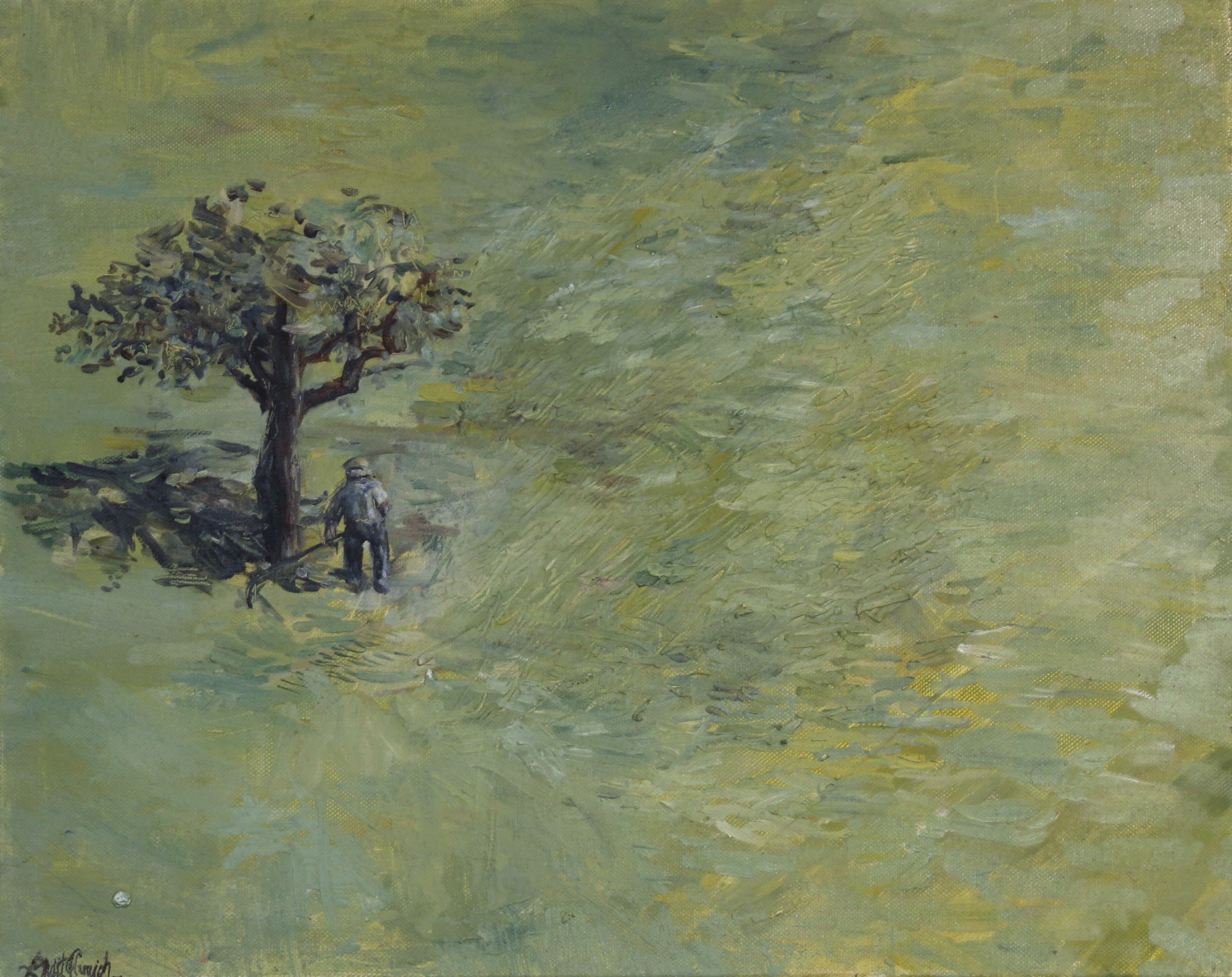 Ploughman in Graubünden